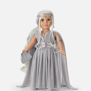 American Girl 2023 Shimmering Silver Holiday Doll